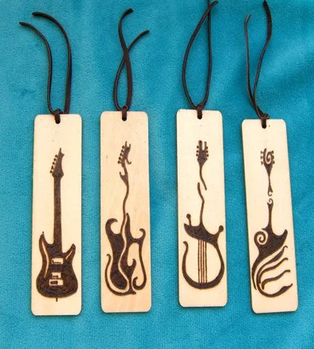 Recuerdo Separadores de madera musicales