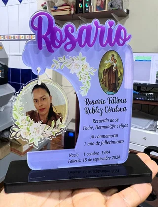Recuerdo Homenaje con retrato · Fotografía 2