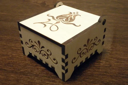 Caja calada ornamental · Fotografía 2