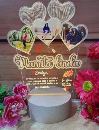 Lámpara LED Mamita linda · Fotografía 3