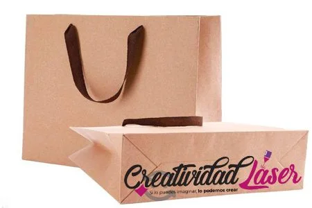 Bolsas kraft con asas · Fotografía 2