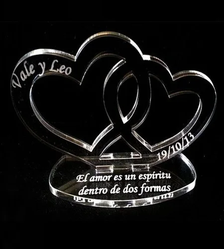 Recuerdo Corazones entrelazados